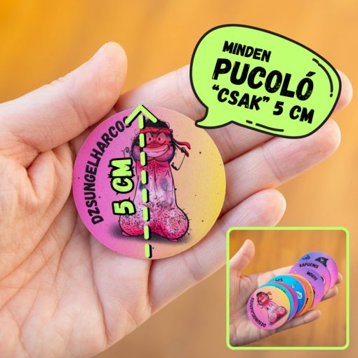 Party Pucolók matrica csomag [18 darabos matrica szett]